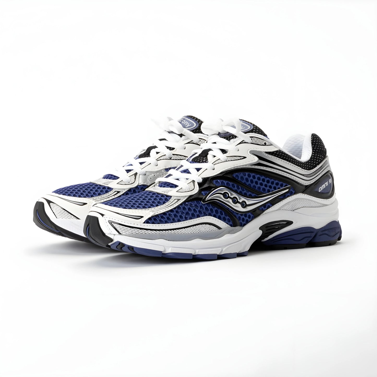 Saucony ProGrid Omni 9 Bleu foncé